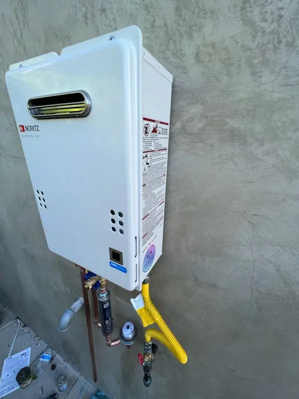 Tankless water heater installation for Pheasant Run homes