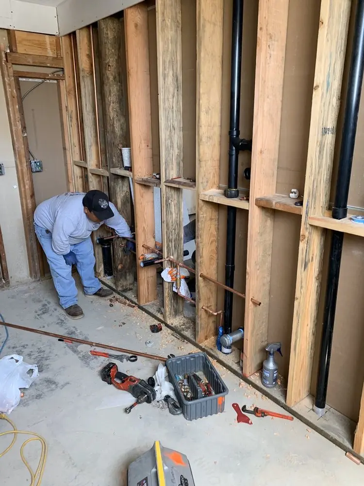 Commercial rough-in plumbing for Gas Line Repair in Pheasant Run